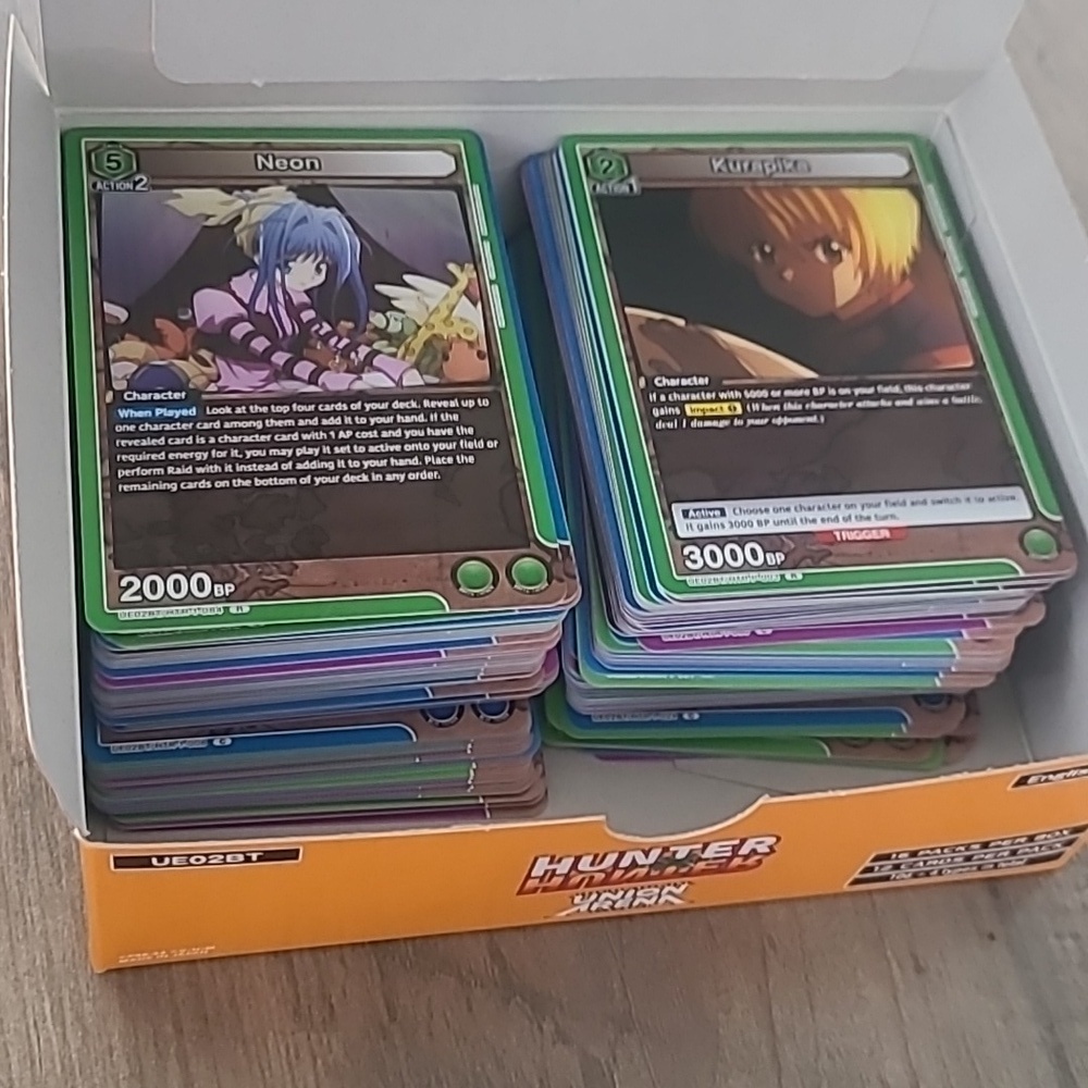 Hunter x Hunter Union Arena Lot Of 180 Cards - Picture 2 of 2